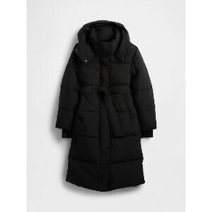 GAP Belted Long Puffer Coat